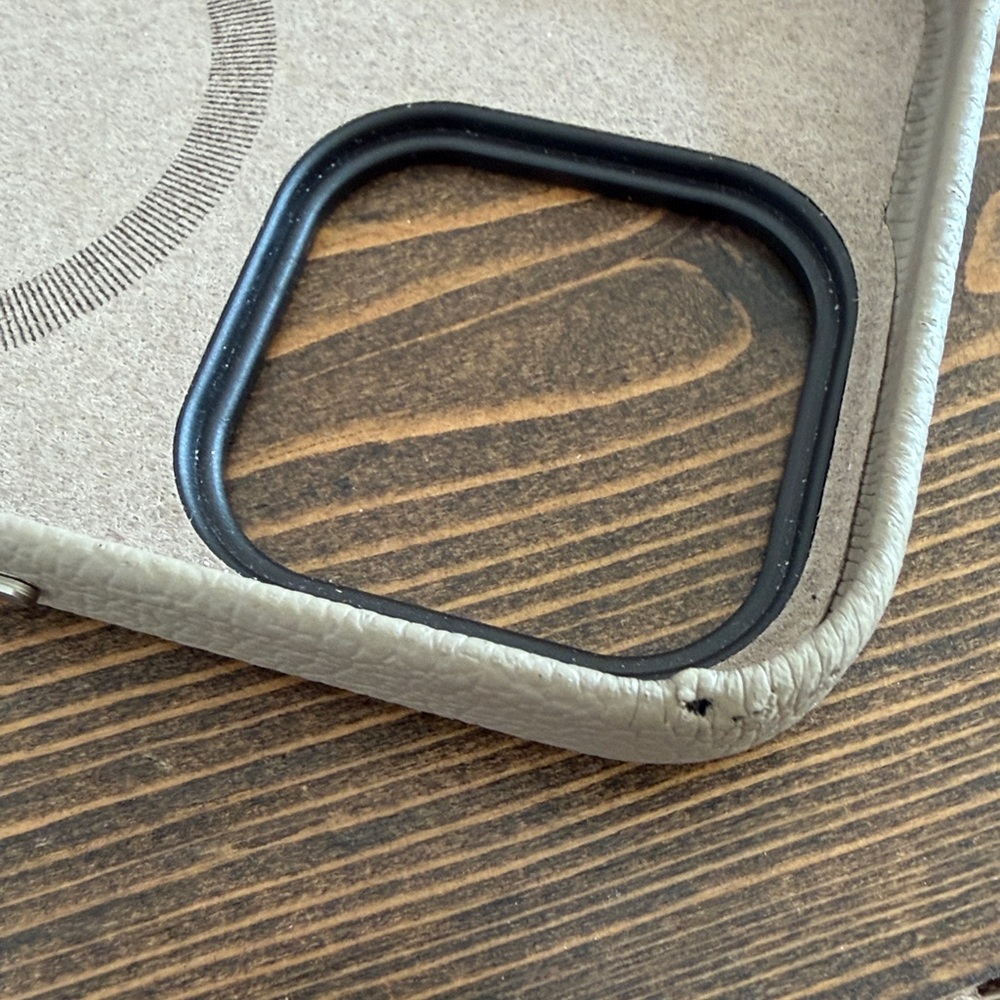 CASETiFY iPhone 14 Pro Pebbled Case - Greige (Light Brown) - Picture 3 of 3